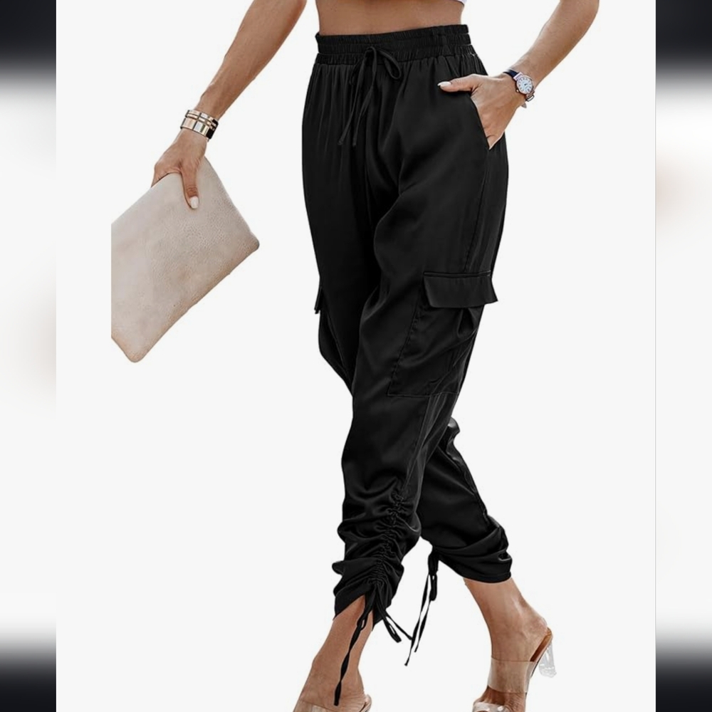 Black Women's Cargo Pants